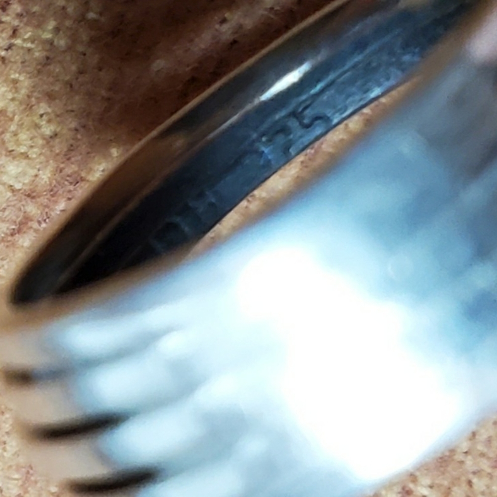 UNIQUE STERLING RING - Picture 4 of 4